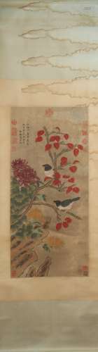 chinese painting by wang hui,qing dynasty