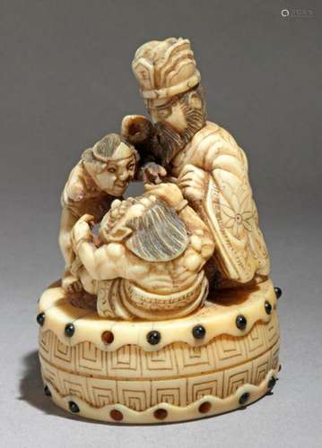 A mid 19th century Japanese netsuke from Edo perio…