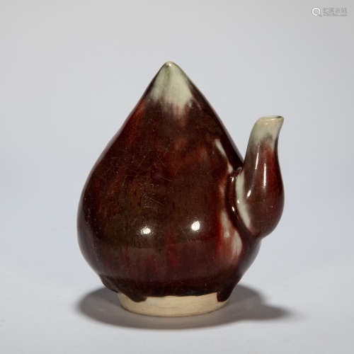 CHINESE GLAZE RED BACKFLOW POT