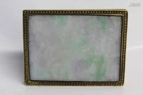 Jadeite Belt Buckle