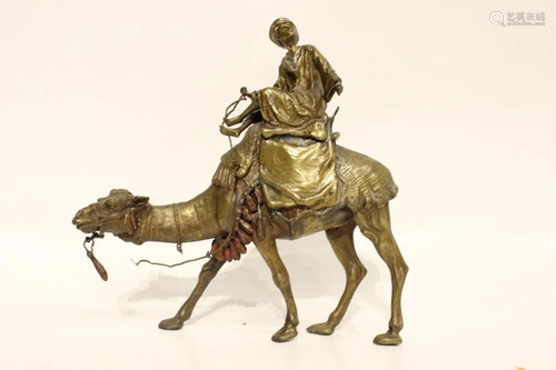 Vienna Bronze of Camel Rider