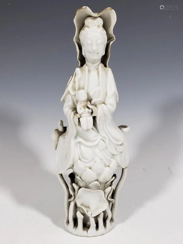 Chinese White Glazed Guanyin