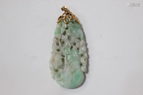 Chinese Jadeite Pendant