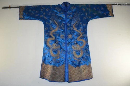 19th C. Chinese Silk Embroidery