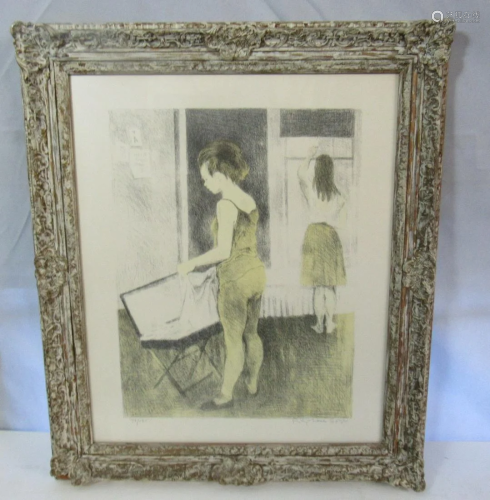 Raphael Soyer Signed & Numbered Print