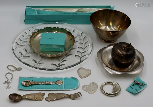 SILVER. Assorted Tiffany & Co. Sterling &