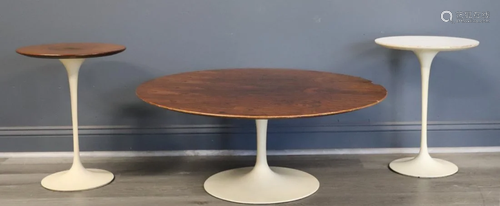 Midcentury 3 Saarinen Tulip Tables