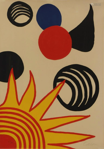 ALEXANDER CALDER (AMERICAN, 1898-1976).