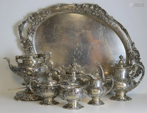 STERLING. Reed & Barton Francis I Sterling Tea Set