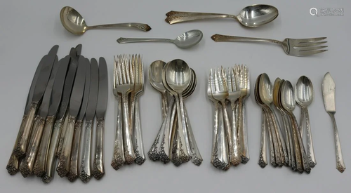 STERLING. Heirlooms Damask Rose Sterling Flatware.