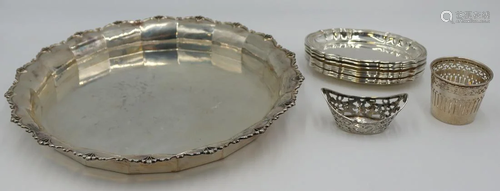 SILVER. Assorted German .800 Silver Hollow Ware.