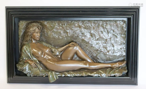 Bill Mack (American Born 1949) Signed Bronze