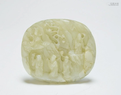 A Chinese Jade Placque