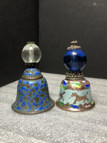 Two Hat Finials