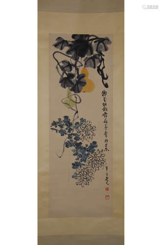 A CHINESE PAINTING, CHEN BANDING MARK