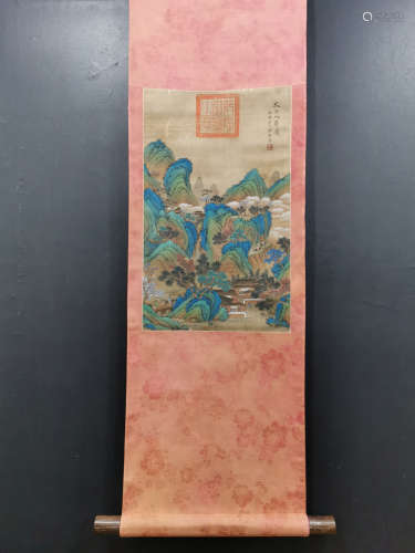 Chinese Yang Wujiu'S Painting