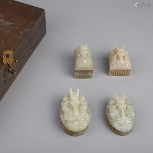 4 Queen Seals of the 18th Century