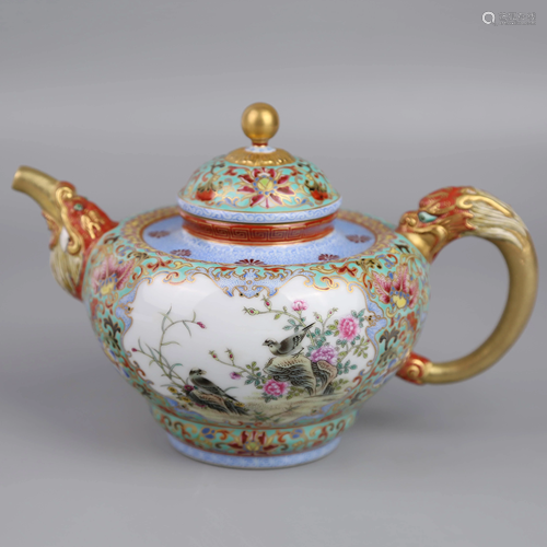 18th century pastel jug