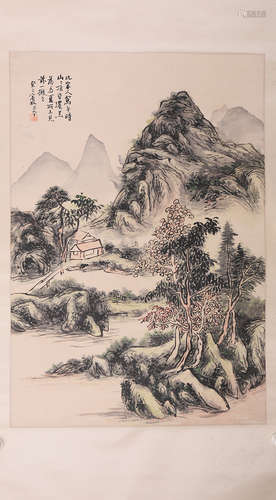 黄宾虹 山水