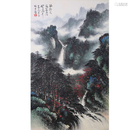 黎雄才 山水