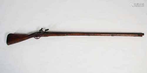A rare late 17th century flintlock musket, probably Dutch, circa 1680 - 1700, with round three stage