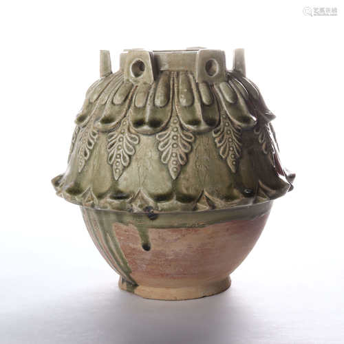 Celadon lotus pot of Northern Qi Dynasty