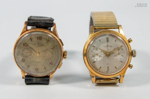 Collection of 2 chronographs, Fortis Chronograph Suisse