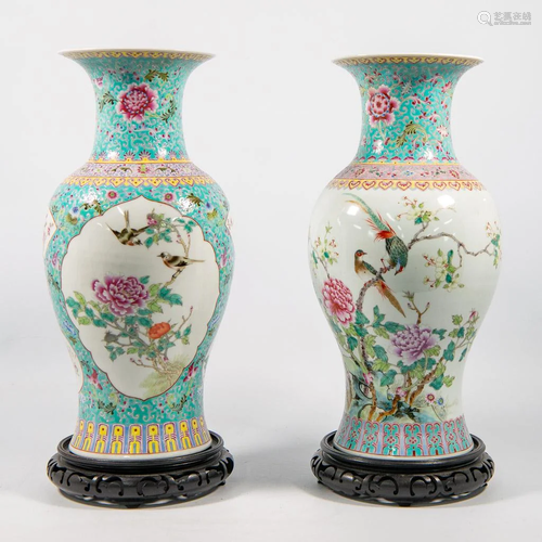 Collection of 2 Chinese vases