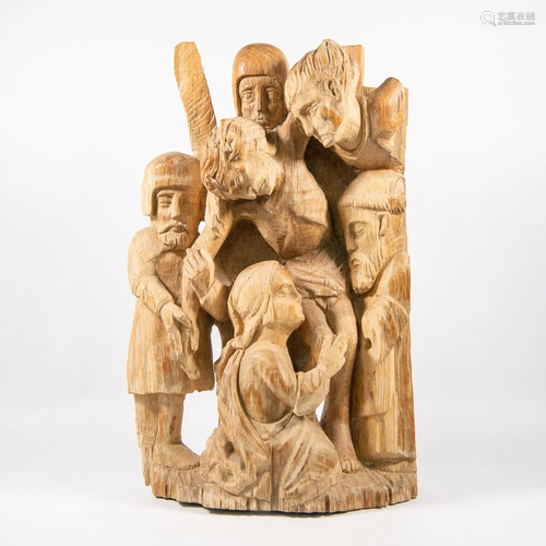 Wood Sculpture, Descent from the Cross