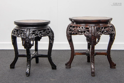 Collection of side tables