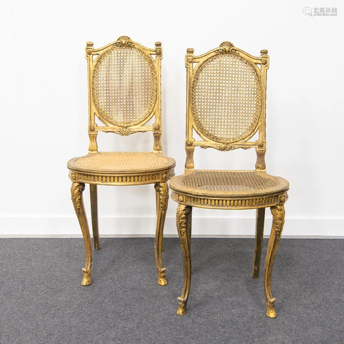 Louis XVI style chairs