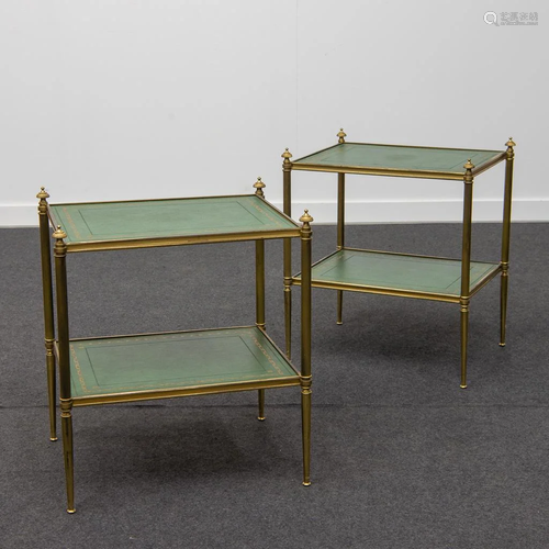 Maison Jansen, Pair of Side Tables