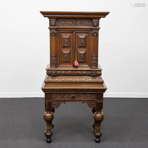 Small Cabinet, Showpiece, Dutch, 17th Century