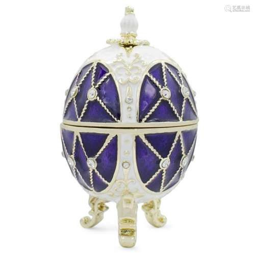 FABERGE STYLE DECORATIVE EGG