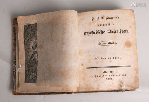 A.F.E. Langbein's ausgewählte prosaische Schriften in 8 Teilen, Teil 7, I. Scheible's