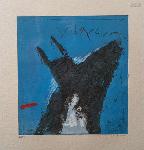 Coignard, James (Tours 1925-2008 Antibes), ohne Titel, Carborundum-Radierung, unten rechts