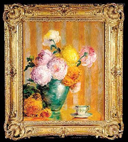 STILL LIFE OF PEONIES