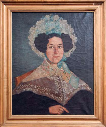 PORTRAIT OF A WOMAN IN FORMAL DRESS