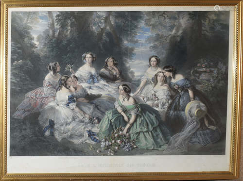 After F Winterhalter, engraved by Leon Noel, 