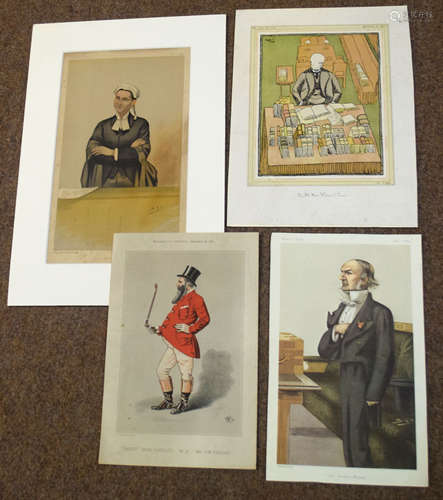 Packet of four prints after Spy etc (4)