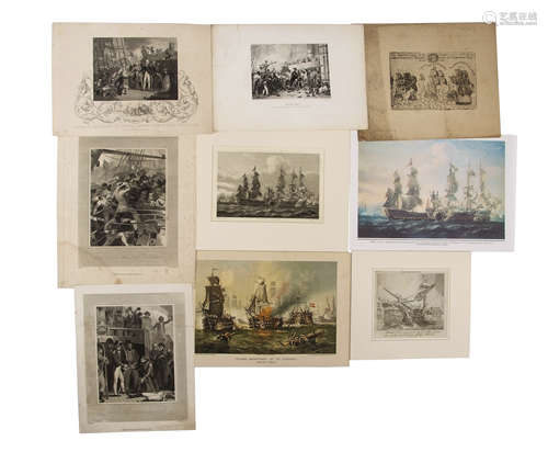 Large folder of assorted book plates, all of Nelson interest