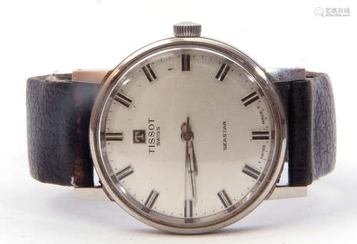 Third quarter of 20th century gents stainless steel cased Tissot 