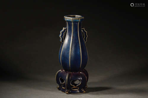 CHINESE JUN KILN VASE