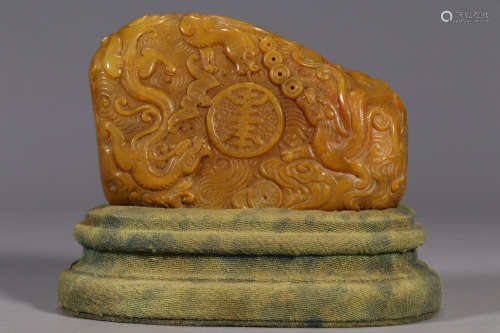 CHINESE SOAPSTONE ORNAMENT