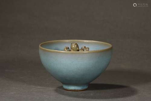 A Chinese Porcelain Jun Kiln Cup