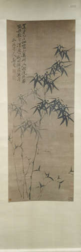 A Chinese Painting Of Bamboo, Zheng Banqiao Mark