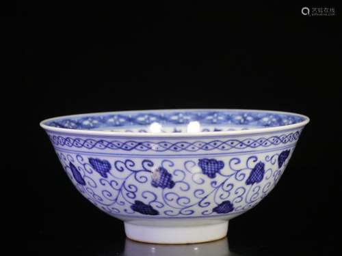 A Chinese Porcelain Blue&White Bowl