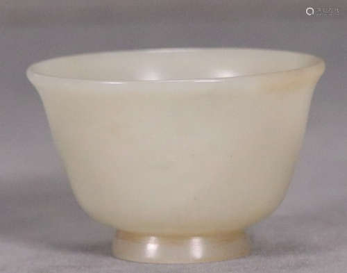 A HETIAN JADE CUP