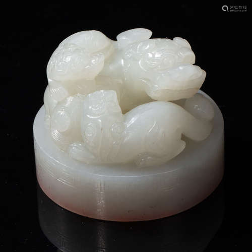 CHINESE HETIAN JADE SEAL