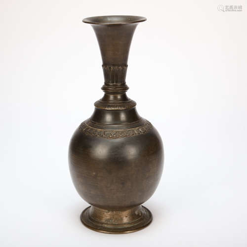 CHINESE BRONZE PURIFYING BOTTLE